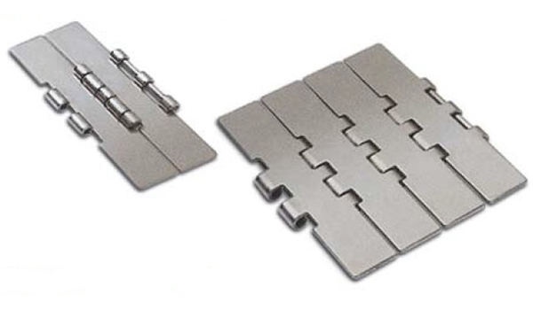 Double Hinge Stainless Steel Slat Chains